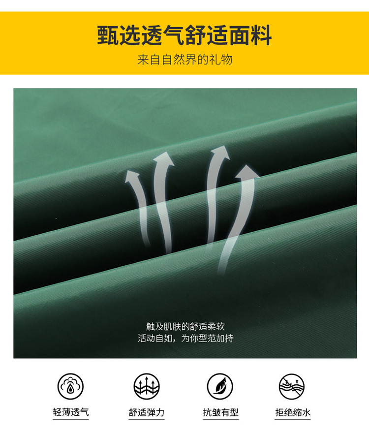 男士运动风衣2023春秋季宽松工装夹克大码中青年连帽开衫休闲外套详情4