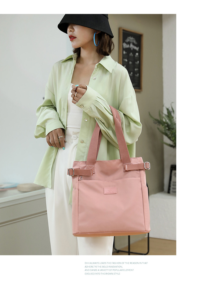 New women's bags, fashionable and casual student handbags, tutorial backpacks, large-capacity nylon shoulder bags, tote bags undefined