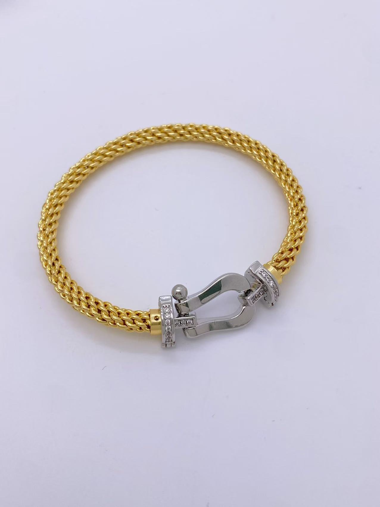 Women's Gender Wholesale Jewelry Vintage Style Classic Style Geometric Copper Mixed Metal Plating Bracelets