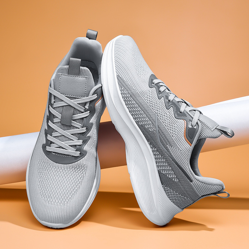 Extra Large Size 50 Summer Sneakers Men's Breathable Fly-woven Mesh Casual Running Shoes_vogvips.com