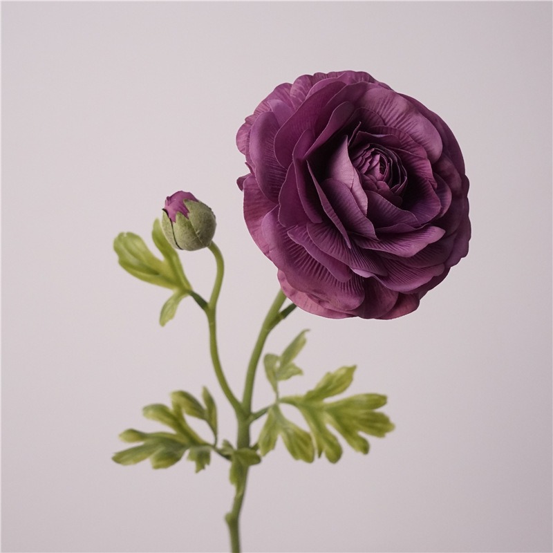 Hand-feeling 2-head lotus-purple