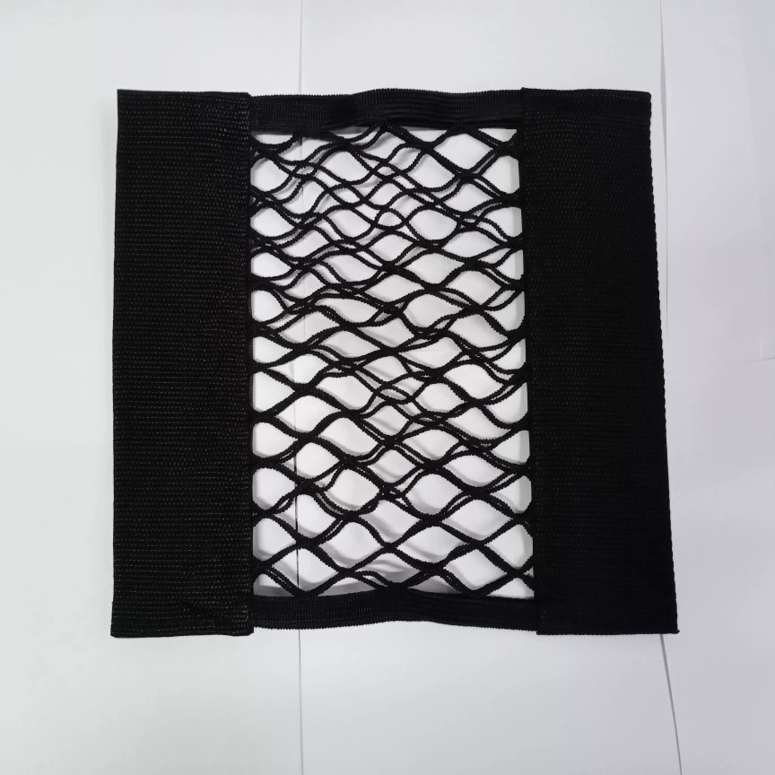 Сетчатая сумка для багажника автомобиля с эластичной вставкой, вместительная сетчатая сумка, сумка для хранения в автомобиле, сетчатая сумка для хранения в машине.