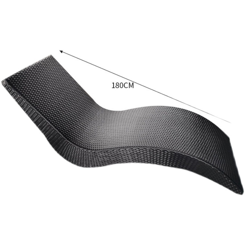 Creativo al aire libre patio playa ratán reclinable piscina interior Villa Hotel S-tipo de ocio acostado cama