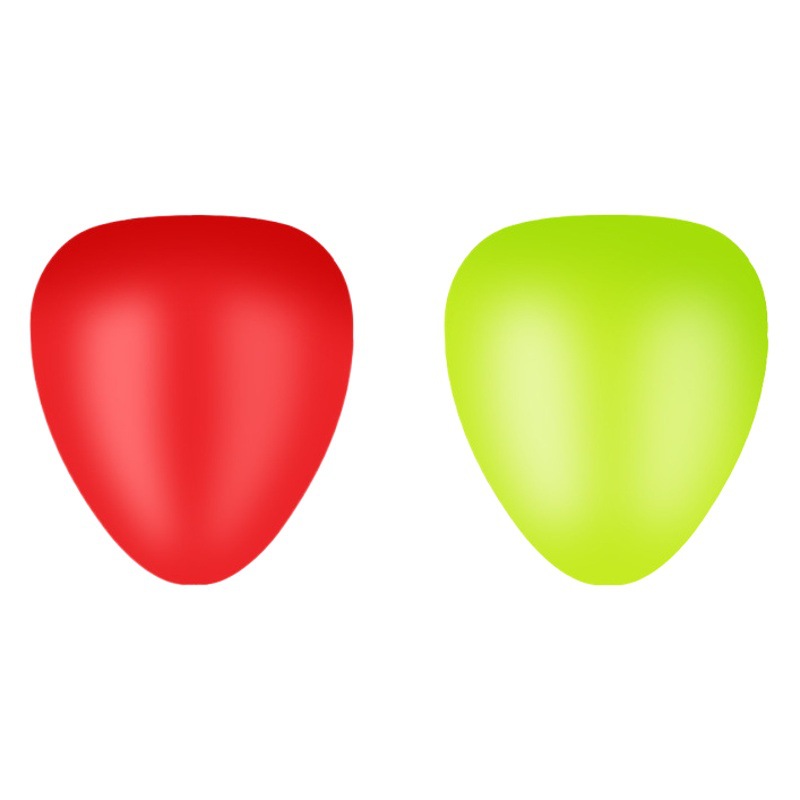 Float Mark Collision Eye-Catching Bean Foam Silicone Enlarged Bean Myopia Nano Float Fishing Gear Fishing Accessories
