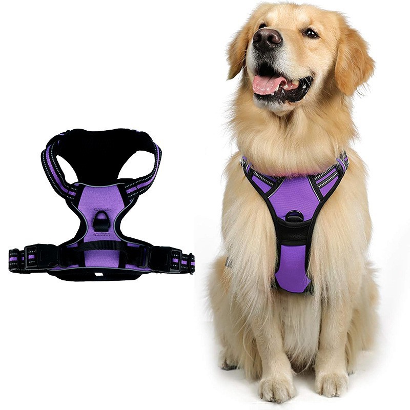 Nuevo perro transfronterizo corda de tracción a prueba de explosiones correa de pecho para perros grandes cuerda de perro reflectante chaleco tipo mascota