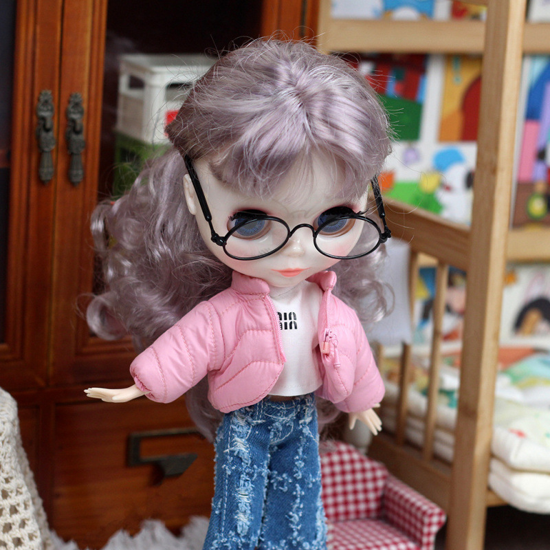 Only Doll Clothes】Blythe Doll Clothes Ob24 Doll Clothes down Vest Vest T-Shirt 1/6 Scale Bjd Doll Clothes Only Doll Clothes】Blythe Doll Clothes Ob24 Doll Clothes down Vest Vest T-Shirt 1/6 Scale Bjd Doll Clothes