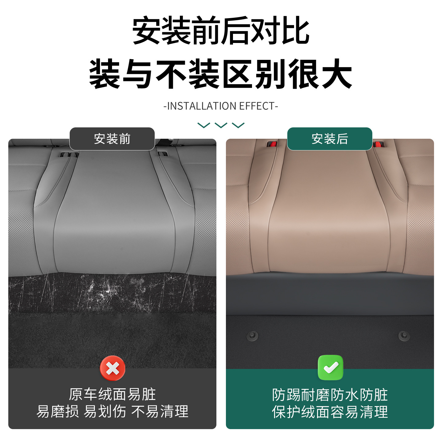 Suitable for Ideal I6 Special Central Control Lower Side Anti-Kick Pad under the Seat Tpe Protective Sticker Supplies Accessories
