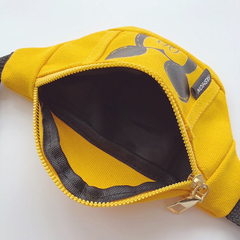 Corea del Sur bolso del pecho de los niños 2024 nuevo lindo impreso moda niños y niñas crossbody pequeña mochila bebé monedero moda