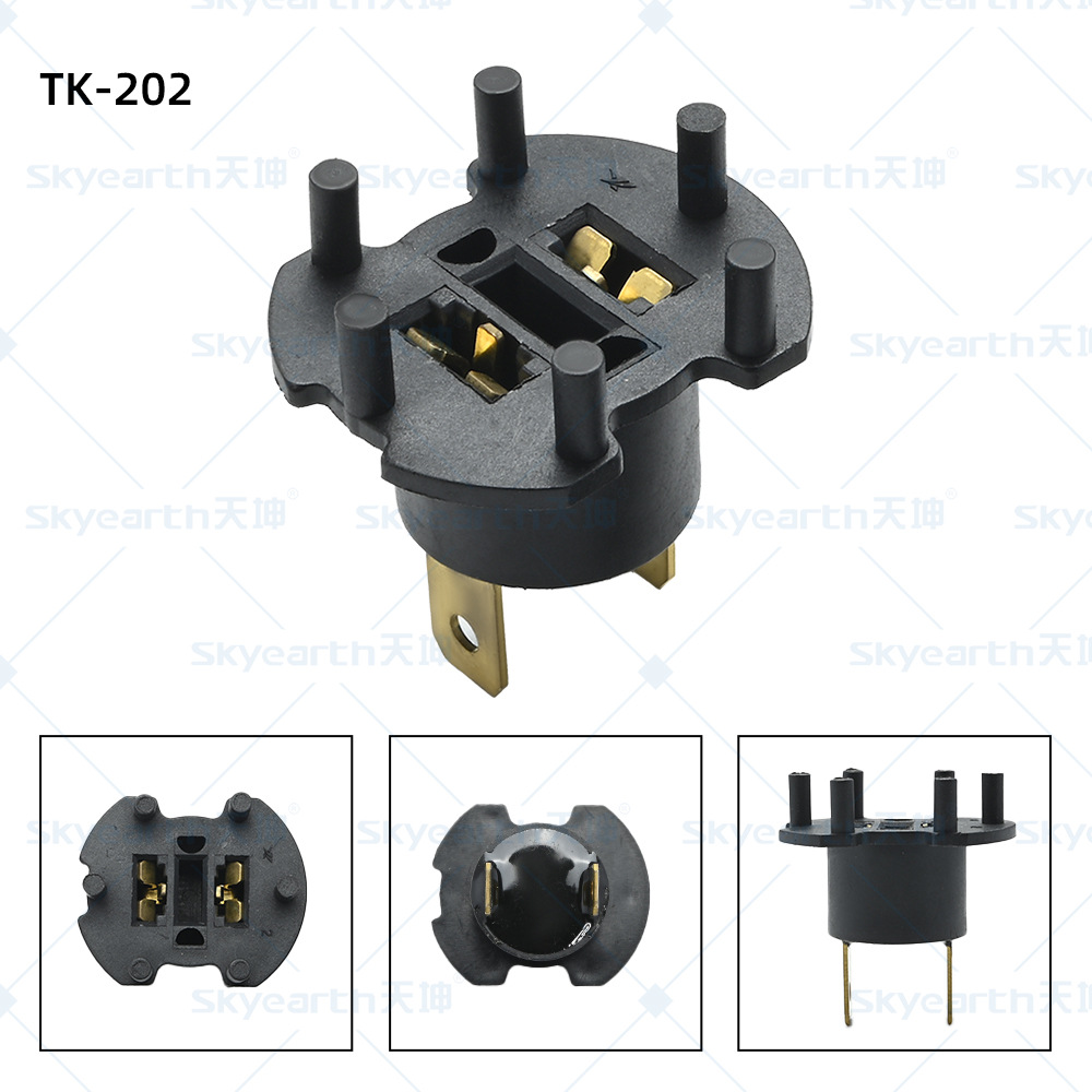 Soporte de lámpara halógena de coche adecuado para Volkswagen Shanku Golf 7 Mazda base de lámpara halógena de coche original