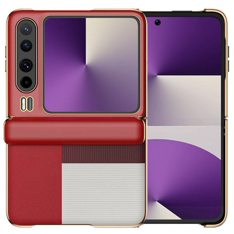 新しい Huawei PuraX 携帯電話ケースに適した電気メッキ磁気ヒンジ HUAWEIPuraX 超薄型落下防止保護カバー|undefined