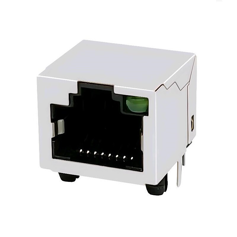 2- 406549 -3 FaCtory SPot SuPPly 8P8C with Light Ethernet RJ45 ConneCtor 2- 406549 -2