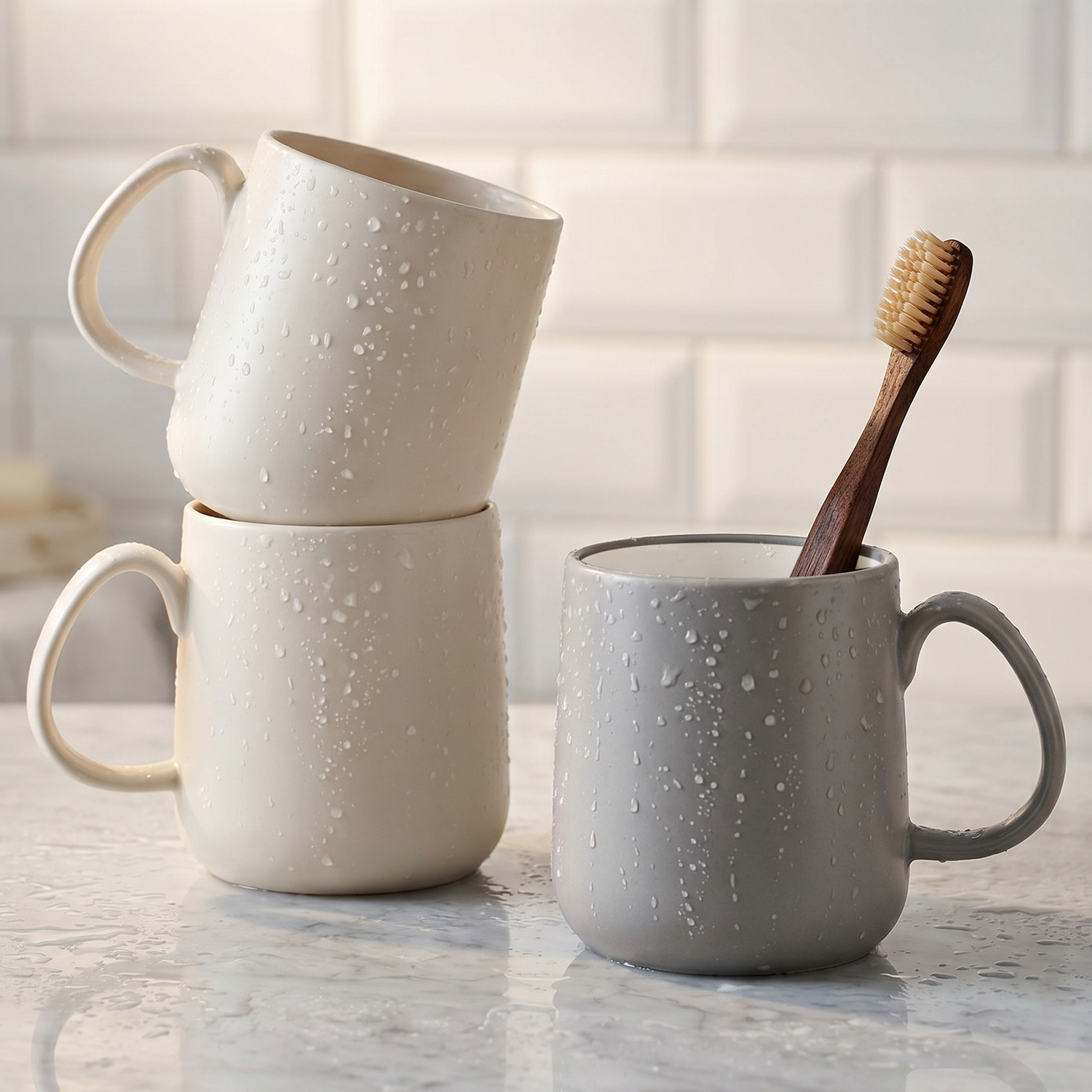 Simple taza de enjuague bucal 2025, nuevo tipo de taza de agua casera de alto valor, copas de dientes, taza de plástico, taza de enjuague, artefacto mágico