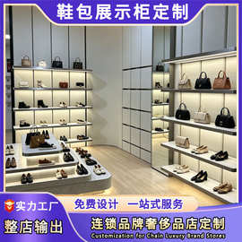 定制商场鞋店展示柜烤漆展柜鞋子货架皮鞋柜子皮具包包样品展示架