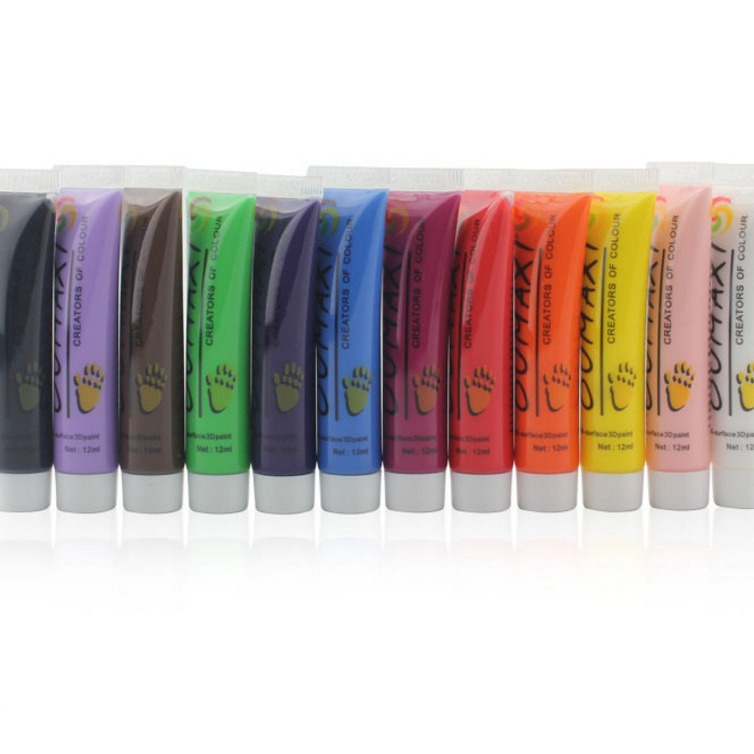 厂家供应颜料软管 膏体管 化妆品赠品管 支持