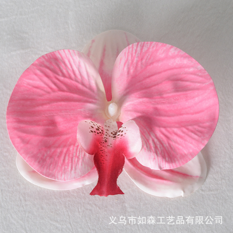 シミュレーションフィルム胡蝶蘭花頭花弁シミュレーション花アクセサリーヘアピンdiy手作りウェディングドレス装飾|undefined