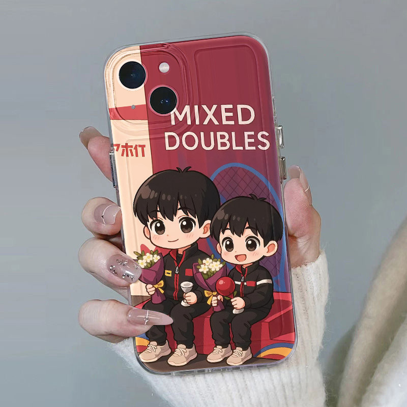 Suitable for iPhone 17 Shatou Flower Bouquet Trophy Phone Case 16 Pro Precision Hole X Apple 16 Full Coverage 15 Shockproof Niche