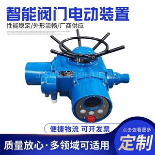 DZW30多回转电动执行机构 户外IP65 Z型泵站电厂阀门驱动装置