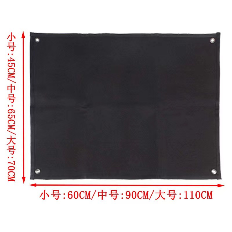 Tablero de exhibición de almacenamiento de velcro de Venta caliente transfronteriza parche táctico brazalete acabado de tela tablero de almacenamiento de Velcro montado en la pared