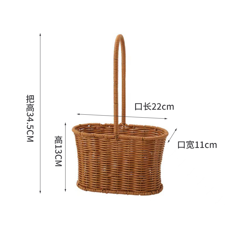 Cesta Tejida de Flores de Vid, Hecha a Mano y Decorativa para Fiestas y Arreglos Florales image 26