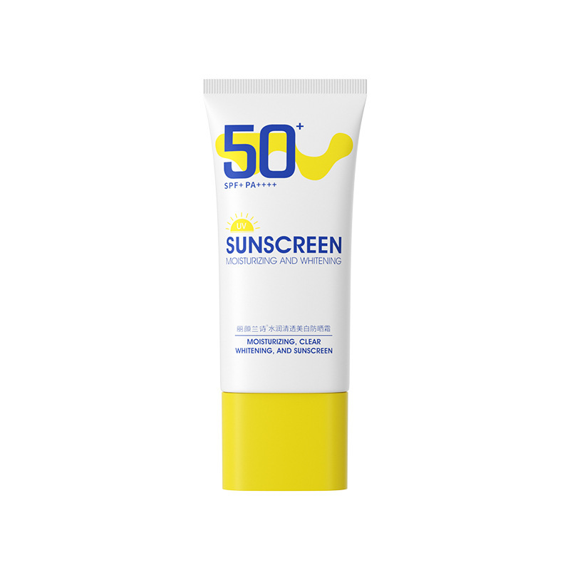 水潤清透美白日焼け止めSPF50女性高倍紫外線防止防水顔隔離爽やか日焼け止め|undefined