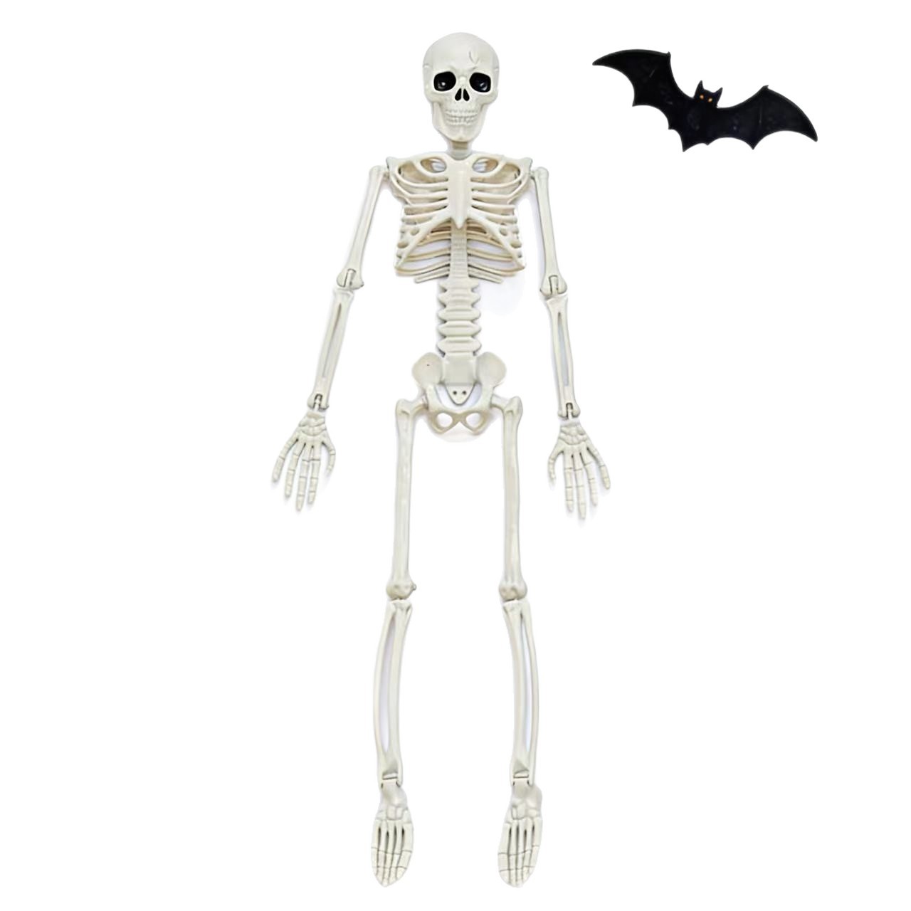 Halloween esqueleto móvil decoración de la casa embrujada horrores accesorios adornos blancos fabricantes al por mayor Amazon