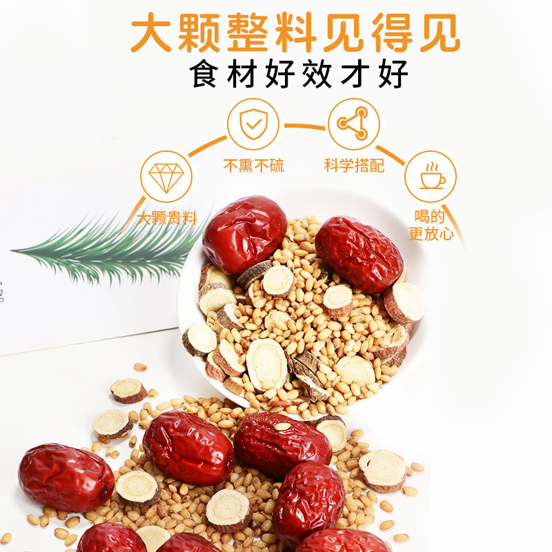 郵便農産物 三福茶 乾燥甘草小麦本店 フローティング小麦張仲景漢方薬ティーバッグ 調理不要|undefined