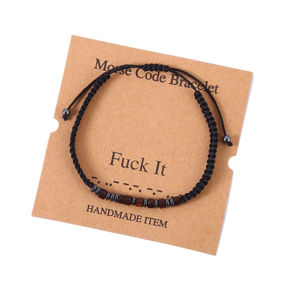 15g Weight Iron Stone Pendant Material Drawstring Bracelets Classification rope Chain Material 1 Piece Quantity Holiday, Daily Occasion rope, Iron Stone Material Geometric Pattern Unisex Gender Beaded, Braid Design Classic Style Style Classic Style Geometric Rope Iron Stone Wholesale Drawstring Bracelets 21