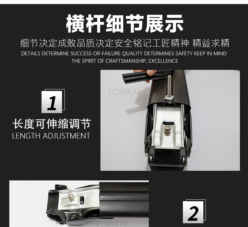 Car Luggage Rack Aluminum Alloy Travel Suitcase Bicycle Rack Cross Bar Roof Rack