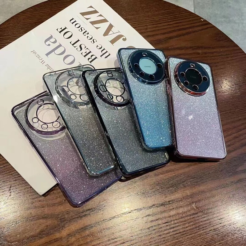 Suitable for Apple 16 15PROMAX Electroplated 13 Glitter Mobile Phone Soft Case iphone14 Fine Hole Anti-drop Protective Cover