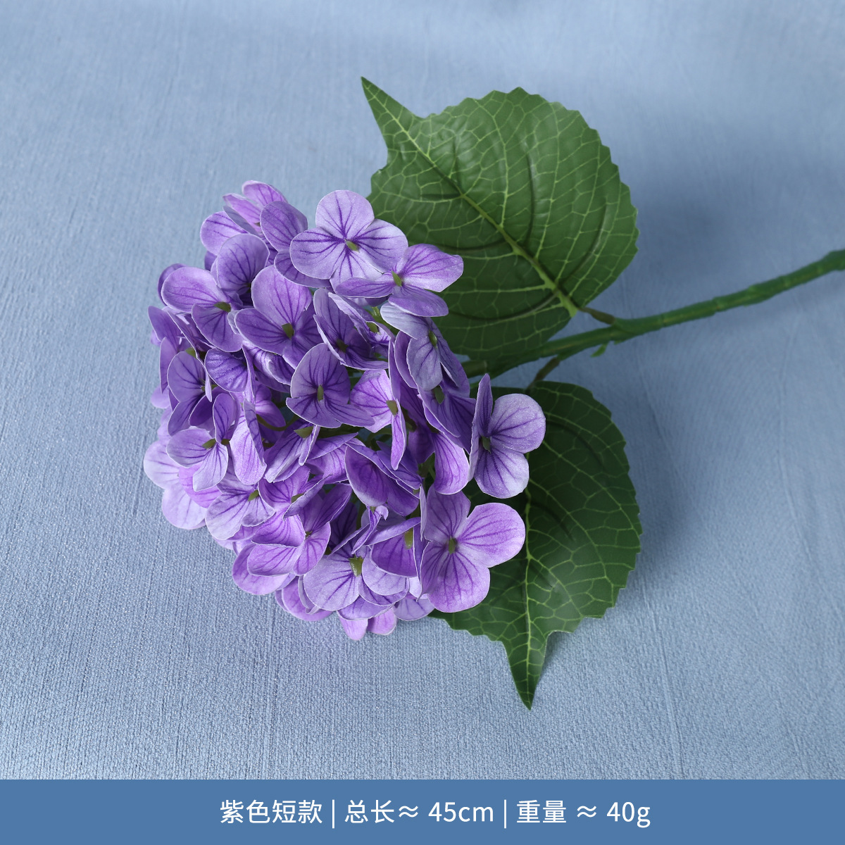 Sensación de la mano hortensias boda simulación flor rosa piruleta roja hortensias sala de bodas pared de flores hileras de flores flores flores falsas