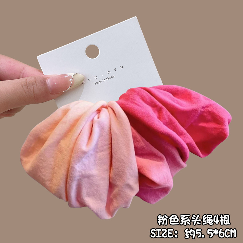 2026 New Style Women's High Ponytail Hair Tie, Thickened Mask Headband, Elegant Seamless Hair Ring, Hair Accessory That Doesn'T Damage Hair