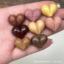 檀木雕刻拉丝屁桃血柏木紫檀绿檀DIY文玩佛珠饰品配饰手机链手链