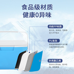 保溫箱車載便攜式商用冷藏箱戶外露營燒烤冰桶擺攤野餐冰塊保鮮箱