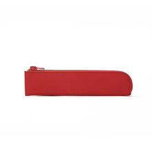 元本良厂学生笔袋ins日系方形简约铅笔盒高颜值糖果色方形中国红