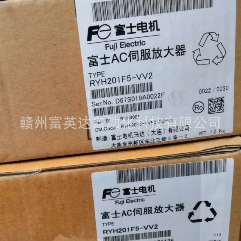 伺服驱动器RYH401F5-VV2RYH751F5-VV2RYH201F6-VV2全新库存