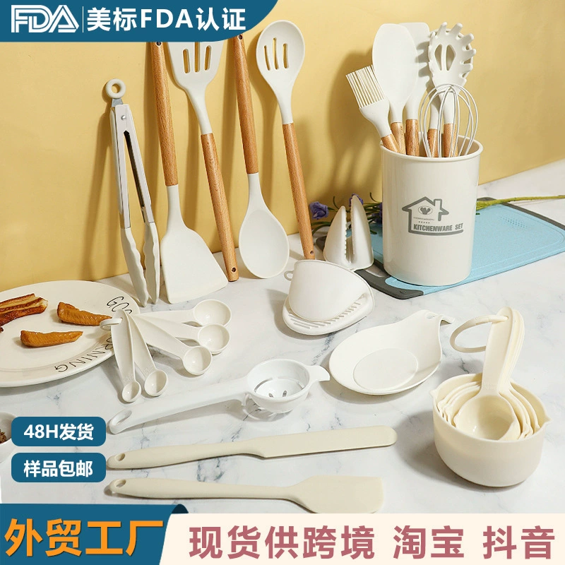 (Cross-border trading), silicone set, kitchenware, 28 pieces