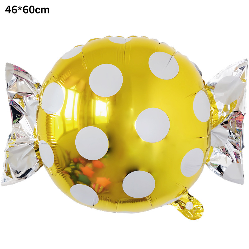 18 pulgadas ronda molino de viento globo espiral de aluminio bola Lollipop globo caramelo forma cumpleaños fiesta Decoración