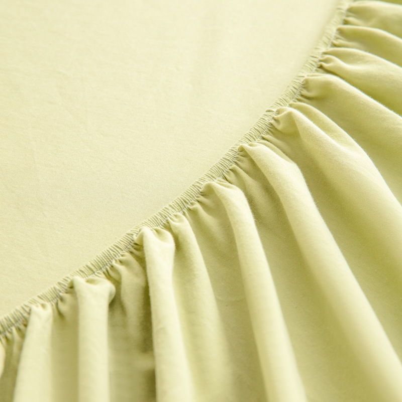 Nuevo 40 algodón lavado con agua cama de algodón sólido simple casa Simmons colchón cubierta de protección antideslizante cama de cama