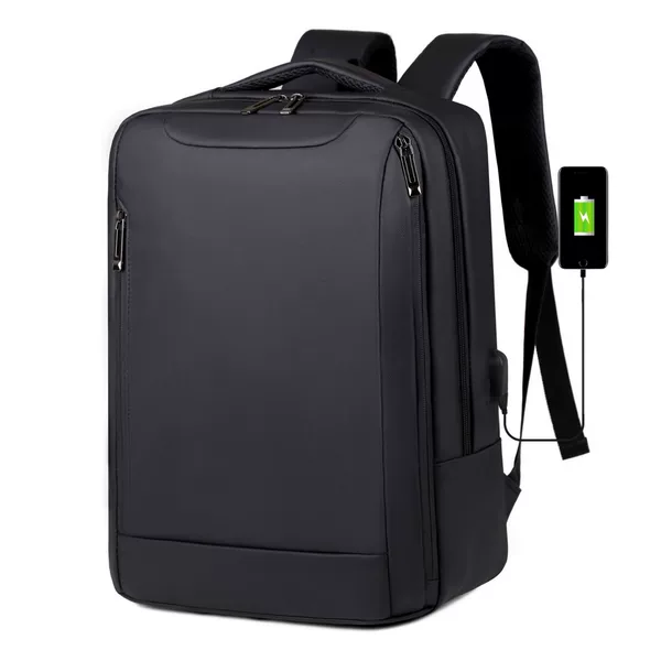 Cross-border new backpack fashion business computer bag men's casual bag anti-splashing computer bag logo