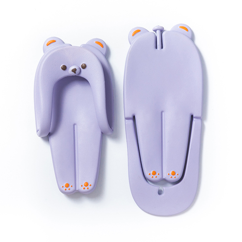 접이식 헤링본 베어 [보라색]