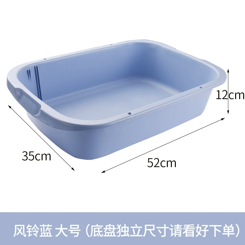 Владелец котенка простой миска для кошачьего песка средний и большой горшок для кошачьего песка