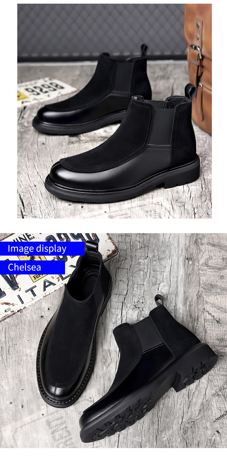 Chelsea boots uomo stivaletti in pelle eleganti e comodi_voghion.com