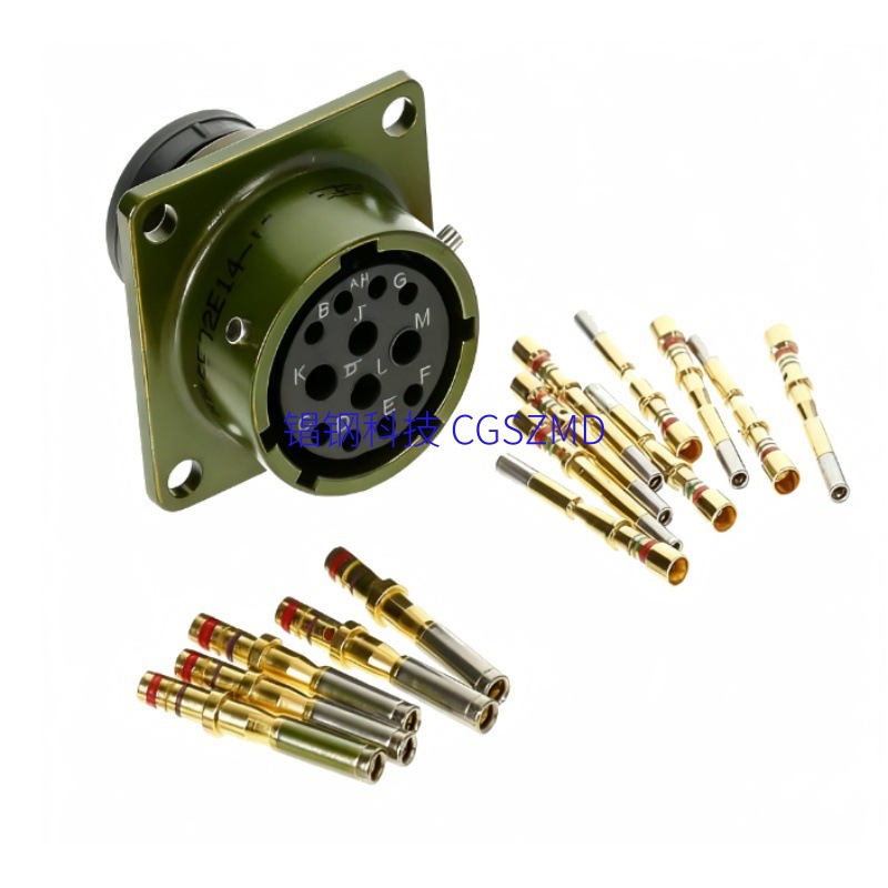 MIL-DTL-26482ϵ��I������MS3112E 8-4 S 4оĸ���� ��ѹ����ʽ