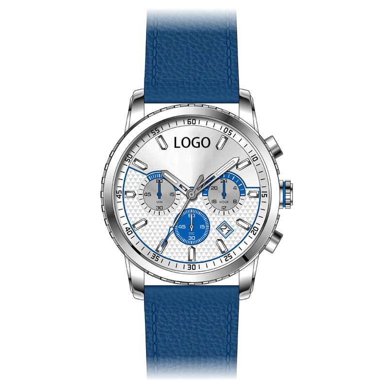 2026 Cross-Border Fashion New Model Men's Multifunctional Five-Hand Quartz Watch Chronograph Sports Wristwatch Factory Customization