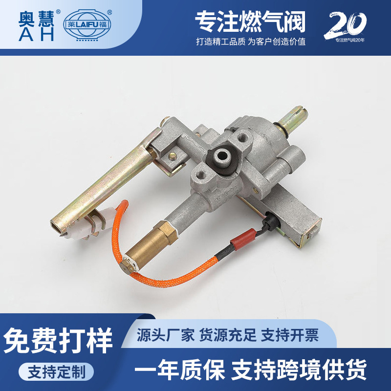 跨境液化气0度电子烧烤炉阀 厂家批发安全阀门燃气阀背阀烤炉阀