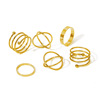 Metal ring, brand set, European style, simple and elegant design