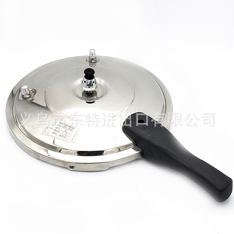 Stainless steel pressure cooker for both household and commercial use, double-bottom pressure cooker for export detail image 9