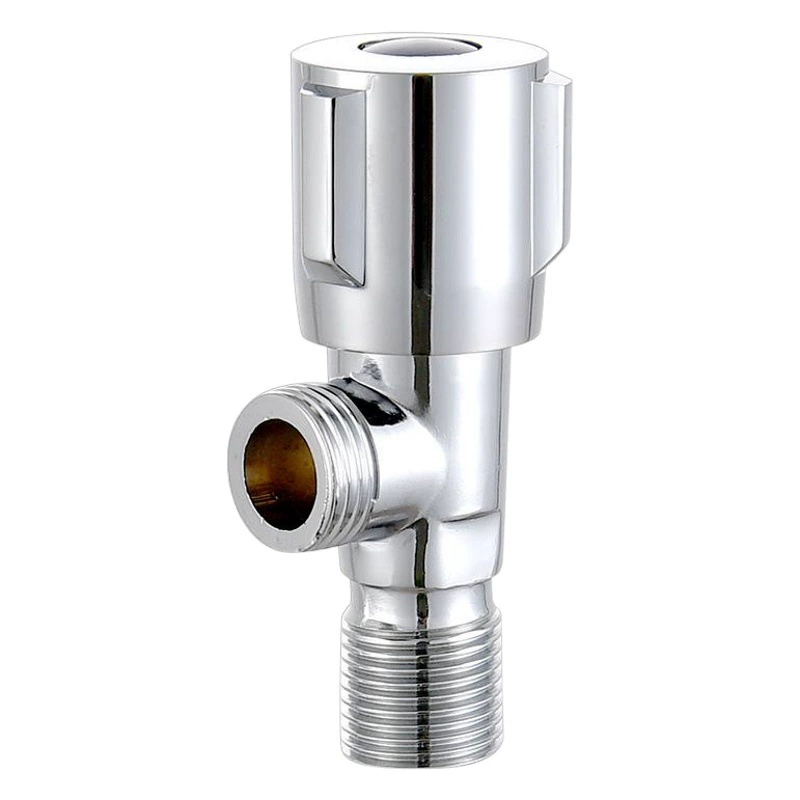 Треугольный клапан трехходовой клапан водяной клапан туалетный водонагреватель клапан в форме нержавеющей стали двойной толстый и удлиненный медный угловой клапан