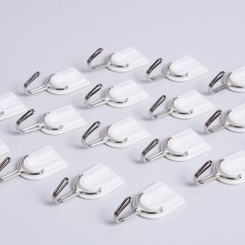 Meiya Simple Color Classic Small Sticky Hook Student Staff Dormitory Bedroom Supplies Household Department Store Wholesale