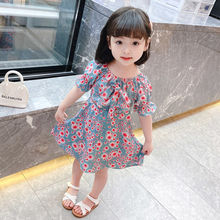 女宝宝公主裙夏装新款3岁女童连衣裙1周岁洋气裙小雏菊碎花裙
